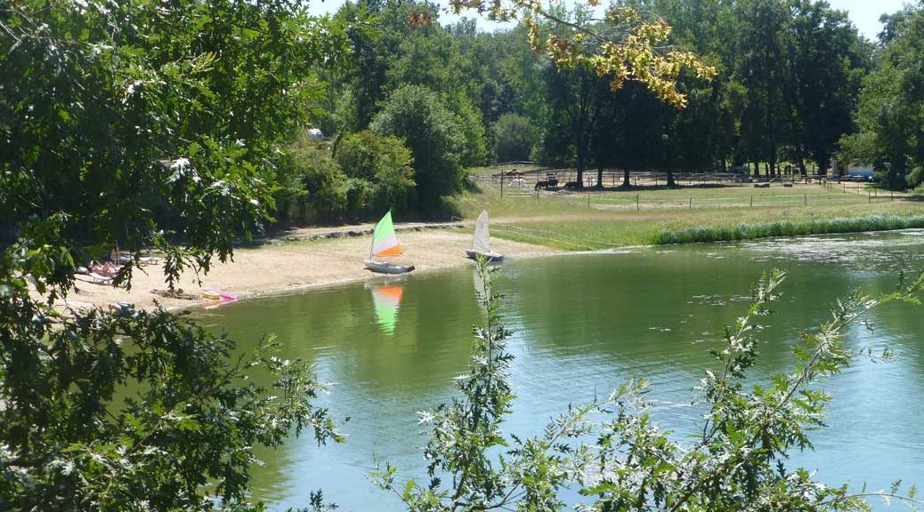 optimistjes aan het Lac de Veronne